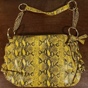 Genuine Snakeskin Chi by Falchi Handbag